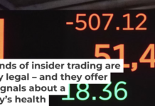 When senior staff buy their own company’s shares during layoffs, they’re signaling that a turnaround will succeed. AP Photo/Richard Drew